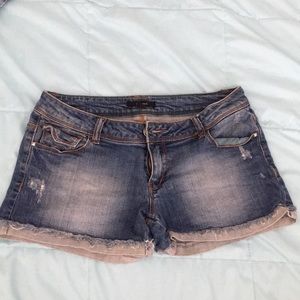 Dark Wash Jean shorts
